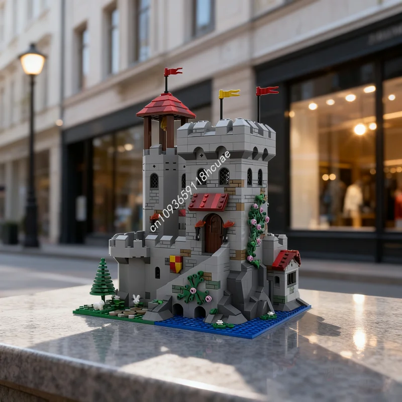 1133pcs MOC Riverside Outpost Castleed Model Building Blocks Assemble DIY Christmas Gifts Creative Toys Idea Education Birthday
1133pcs MOC Riverside Outpost Castleed Model Building Blocks Assemble DIY Christmas Gifts Creative Toys Idea Education Birthday