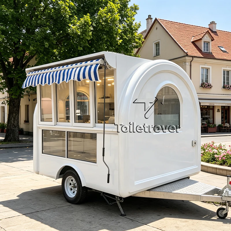 Fully Equipped Ice Cream Food Trailer Truck Dessert Donuts Fast Food Trailer Commercial Mobile Food Truck with Concession Window
Fully Equipped Ice Cream Food Trailer Truck Dessert Donuts Fast Food Trailer Commercial Mobile Food Truck with Concession Window