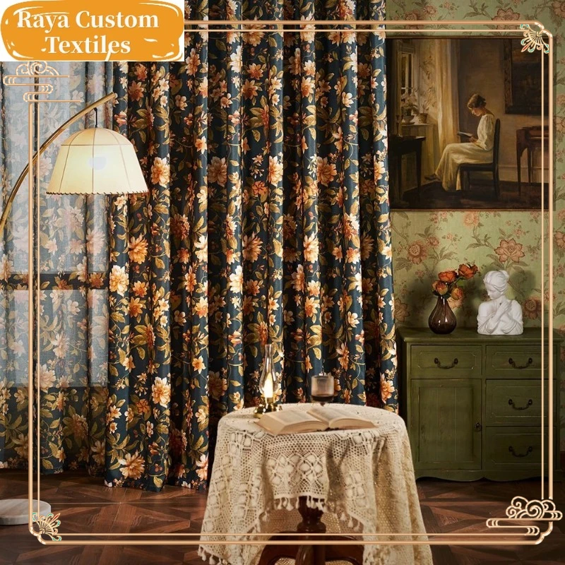 American Luxury Retro Print Curtains for Living Room Bedroom Dining Blackout White Tulle Decor Window Jacquard Elegant Custom
American Luxury Retro Print Curtains for Living Room Bedroom Dining Blackout White Tulle Decor Window Jacquard Elegant Custom