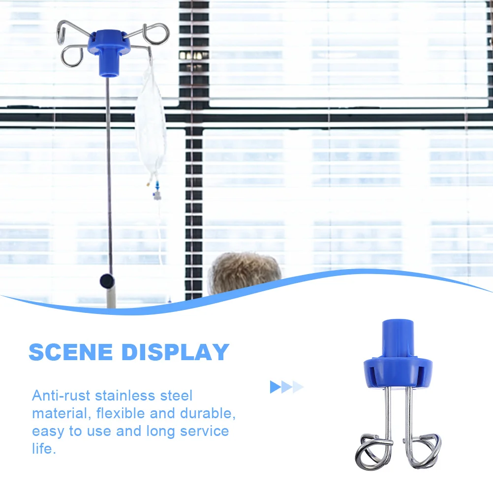 Infusion Stand Hook Stainless Steel Vertical Hanging For Iv Poles Clinic Hospital Use Infusion Bottle Holder Rack Part
Infusion Stand Hook Stainless Steel Vertical Hanging For Iv Poles Clinic Hospital Use Infusion Bottle Holder Rack Part