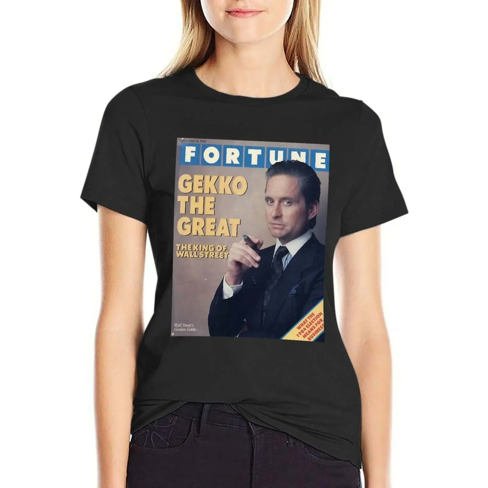 _Gordon Gekko Fortune Magazine poster T-Shirt sports fans sublime customizeds cute tops luxury designer clothing Women
_Gordon Gekko Fortune Magazine poster T-Shirt sports fans sublime customizeds cute tops luxury designer clothing Women