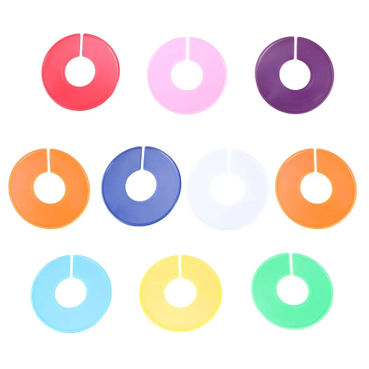 10 Pcs Clothes Size Dividers Durable Lightweight Material Store Clothing Circle Display Market Plastic Size Display
10 Pcs Clothes Size Dividers Durable Lightweight Material Store Clothing Circle Display Market Plastic Size Display