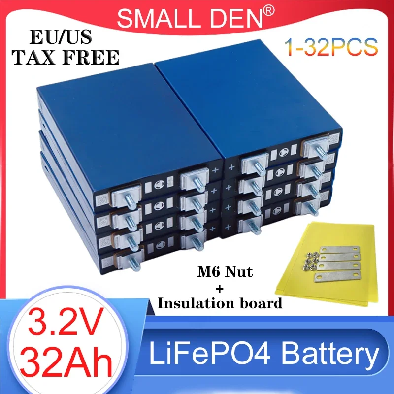 1-32 шт. новый аккумулятор LiFePO4 3,2 В 32 Ач 5C с высоким разрядом DIY 12 В 24 В 36 В 48 В электромобиль лодка мотоцикл трехколесный велосипед солнечное хранение
1-32 шт. новый аккумулятор LiFePO4 3,2 В 32 Ач 5C с высоким разрядом DIY 12 В 24 В 36 В 48 В электромобиль лодка мотоцикл трехколесный велосипед солнечное хранение