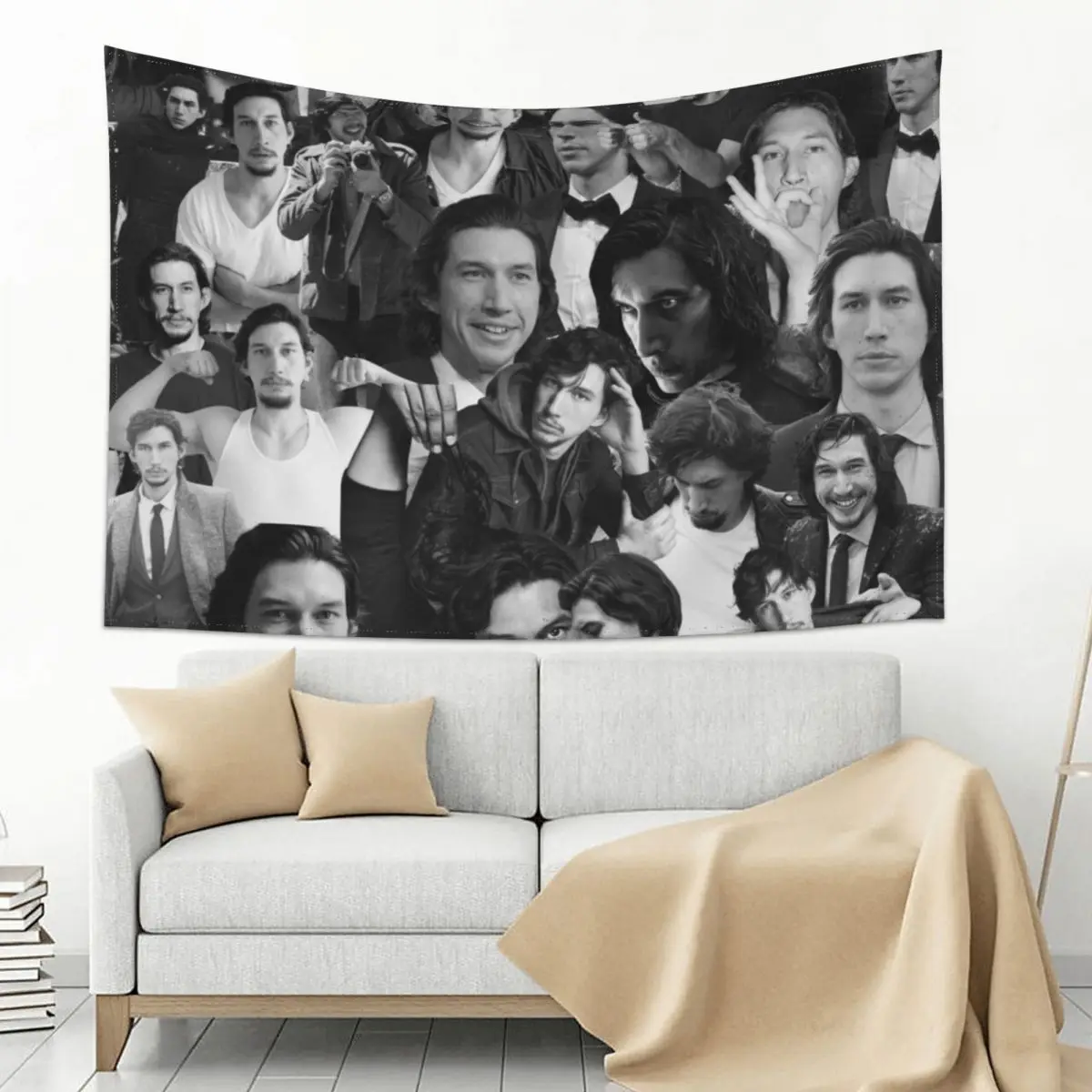 Adam Driver Abstract Collage - Black and White Aesthetics Tapestry Decoration Home Carpet On The Wall Wall Deco Tapestry
Adam Driver Abstract Collage - Black and White Aesthetics Tapestry Decoration Home Carpet On The Wall Wall Deco Tapestry