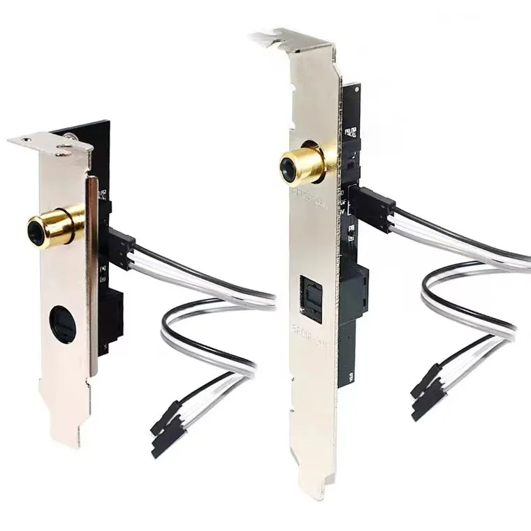 SPDIF Optical Coaxial Digital Audio Card Gold Plated Bracket for PC Motherboard Source Output DTS AC3 LPCM
SPDIF Optical Coaxial Digital Audio Card Gold Plated Bracket for PC Motherboard Source Output DTS AC3 LPCM