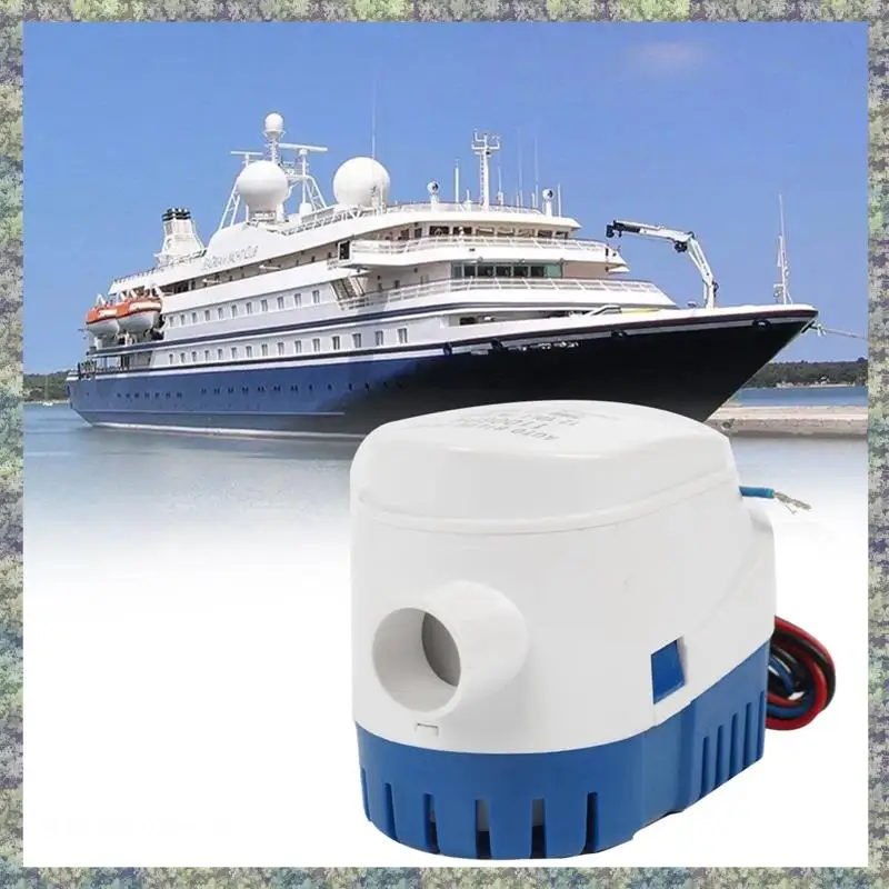 WON 1 PCS 1100GPH Automatic Boat Marine Water Pump White & Blue Plastic Submersible Yacht Boat Motor Seaplane Houseboat Pump
WON 1 PCS 1100GPH Automatic Boat Marine Water Pump White & Blue Plastic Submersible Yacht Boat Motor Seaplane Houseboat Pump