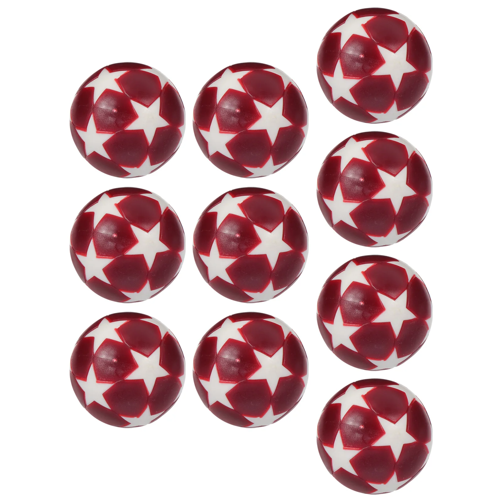 10pcs Table Football Machine Accessories 31mm Resin Dark Red White Foosball Toy Replacement Parts Table Soccer Plastic
10pcs Table Football Machine Accessories 31mm Resin Dark Red White Foosball Toy Replacement Parts Table Soccer Plastic