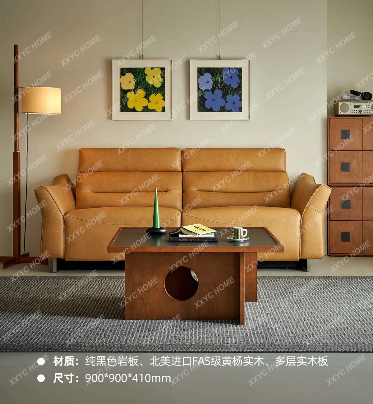 LTree cave coffee table medieval rock slab solid wood small apartment living room retro tea table
LTree cave coffee table medieval rock slab solid wood small apartment living room retro tea table