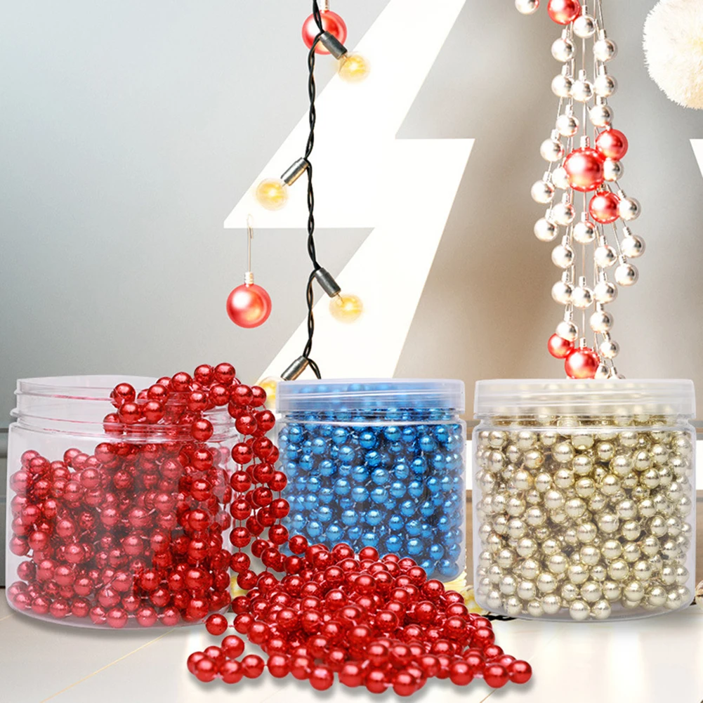 8MMX8M Mini Beads Chain Garland Flowers Plastic Beads For Wedding Party Christmas Decoration DIY Jewelry Accessories
8MMX8M Mini Beads Chain Garland Flowers Plastic Beads For Wedding Party Christmas Decoration DIY Jewelry Accessories