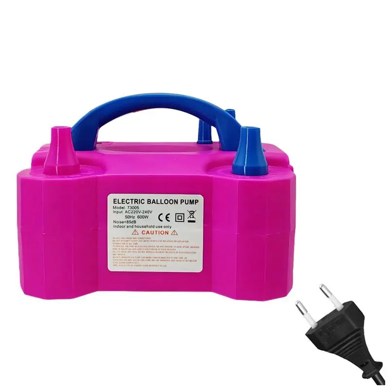 GOOD-Air Balloon Pump Portable Dual Nozzle Electric Balloon Inflator Blower For Party Decor Fill Balloons 600W EU Plug
GOOD-Air Balloon Pump Portable Dual Nozzle Electric Balloon Inflator Blower For Party Decor Fill Balloons 600W EU Plug