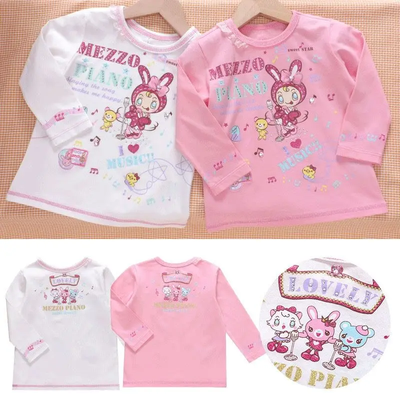 Japanese Cartoon Printed Cute Girl Clothing Long Sleeved T-shirt Spring New Princess Fairycore Y2k T Shirt for Kids Clothes Girl
Japanese Cartoon Printed Cute Girl Clothing Long Sleeved T-shirt Spring New Princess Fairycore Y2k T Shirt for Kids Clothes Girl