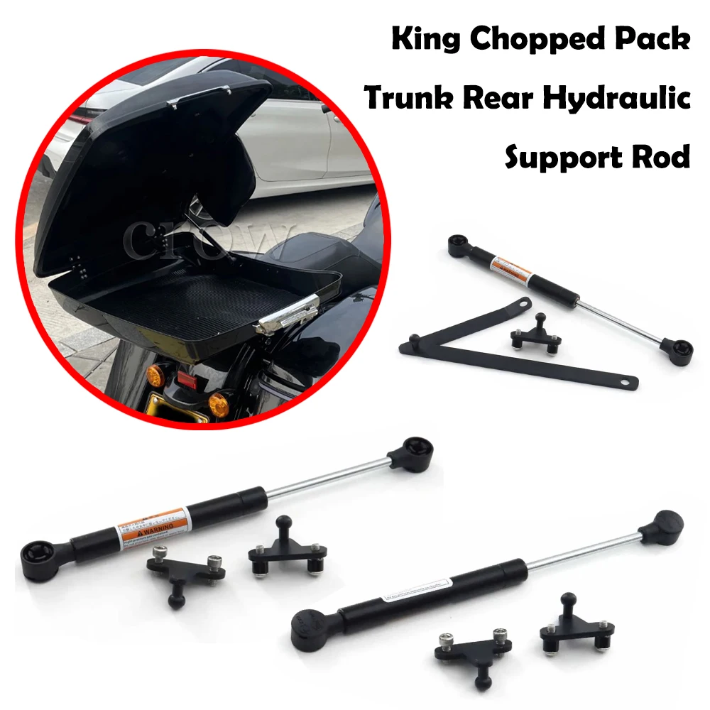 Мотоциклетный King Chopped Pack, задний гидравлический опорный стержень багажника для Harley Touring CVO Road Glide Road King Street Glide 2014-2023
Мотоциклетный King Chopped Pack, задний гидравлический опорный стержень багажника для Harley Touring CVO Road Glide Road King Street Glide 2014-2023