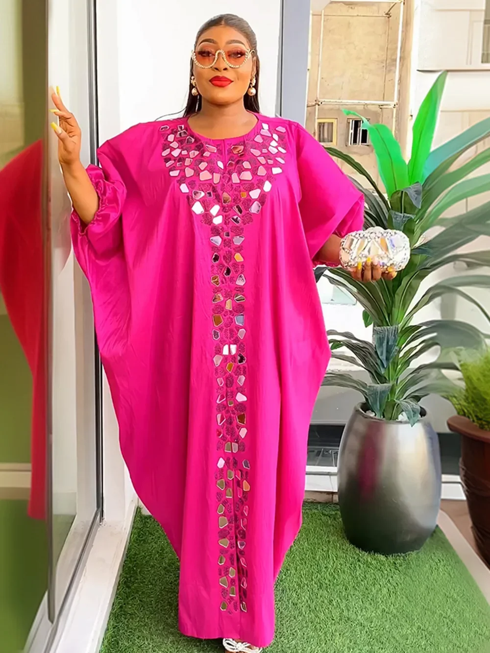 Customized African Dresses for Women Luxury 2025 African Muslim Fashion Dress Kaftan Evening Party Long Maxi Dresses Boubou Robe
Customized African Dresses for Women Luxury 2025 African Muslim Fashion Dress Kaftan Evening Party Long Maxi Dresses Boubou Robe