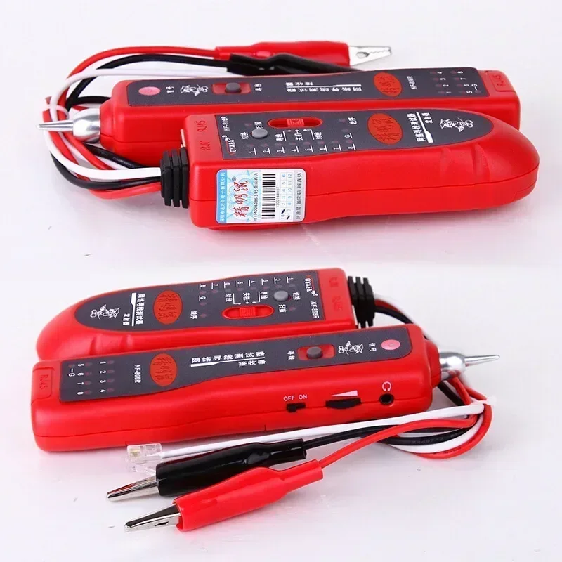 Noyafa Mutifuncation Cable Test NF-806 Detector Support Trace Telephone Lan Wire Finder Cable Continuity Tester Wiremap
Noyafa Mutifuncation Cable Test NF-806 Detector Support Trace Telephone Lan Wire Finder Cable Continuity Tester Wiremap