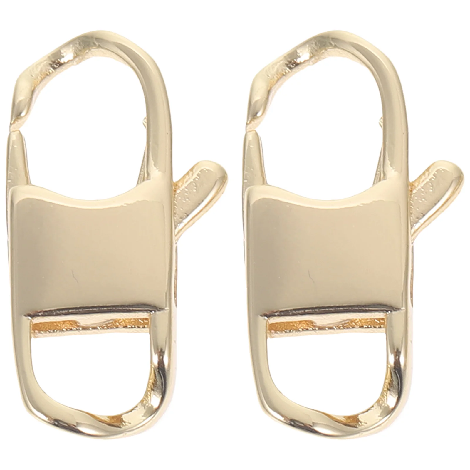 2 Pcs Lobster Clasp Necklace Extender Gold for Love Connecting Buckle Alloy Jewelry Materials Keychains Part Delicate
2 Pcs Lobster Clasp Necklace Extender Gold for Love Connecting Buckle Alloy Jewelry Materials Keychains Part Delicate