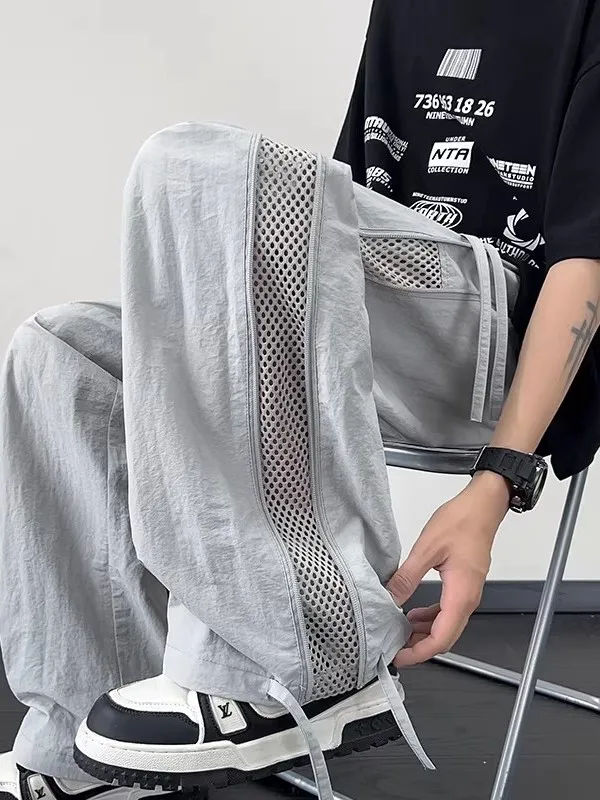 Men's Summer Thin Qui Dry Wide Leg Paratrooper Casual Loose Straight Leg Trousers Faionable Casual Long Pants
Men's Summer Thin Qui Dry Wide Leg Paratrooper Casual Loose Straight Leg Trousers Faionable Casual Long Pants