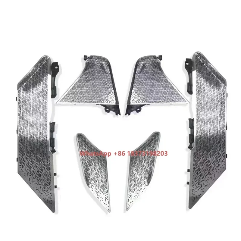 Car Interior Horn Glow Audio Tweeter Speaker Cover Luminous Cover Plate Ambient Light for 7 Series G70 Cover Plate
Car Interior Horn Glow Audio Tweeter Speaker Cover Luminous Cover Plate Ambient Light for 7 Series G70 Cover Plate