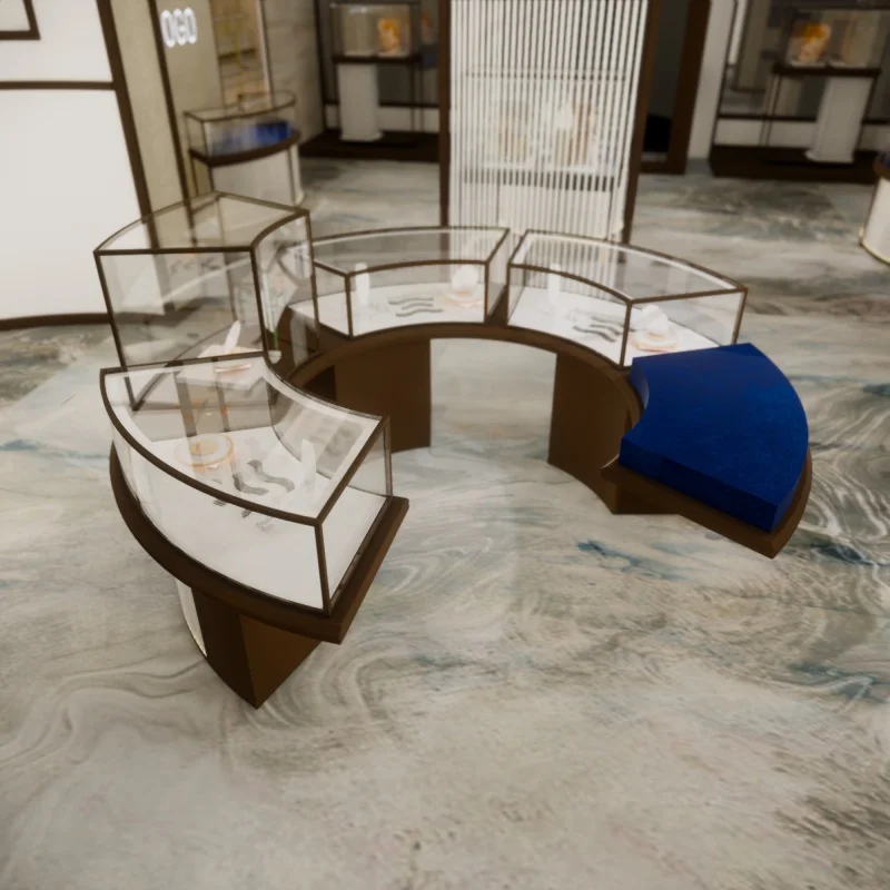 Custom, luxury gold retail jewellery shop counter jewelry showcase display cabinet
Custom, luxury gold retail jewellery shop counter jewelry showcase display cabinet