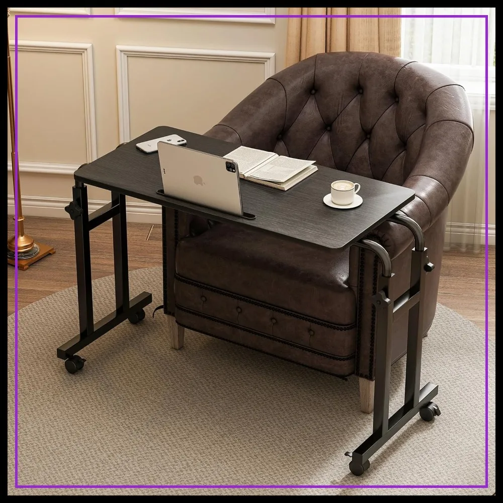 Adjustable Overbed Table with Wheels, Heavy Duty Metal Laptop Stand for Adults
Adjustable Overbed Table with Wheels, Heavy Duty Metal Laptop Stand for Adults