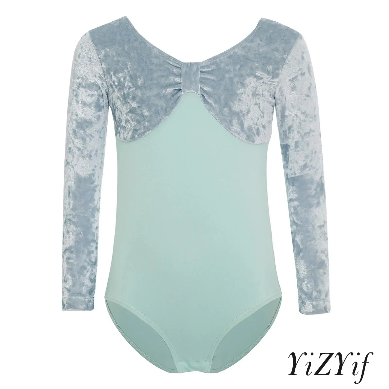 Детский бархатный купальник для девочек с узлом спереди, лоскутным дизайном, длинными рукавами, застежкой на кнопках, для балета, танцев и гимнастики
Детский бархатный купальник для девочек с узлом спереди, лоскутным дизайном, длинными рукавами, застежкой на кнопках, для балета, танцев и гимнастики