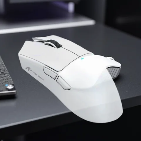 Aanval Haai X11 Draadloze Bluetooth Triple Mode Muis Touch Screen Magnetisch Opladen Dock Ultralichte Macro Gaming Muis