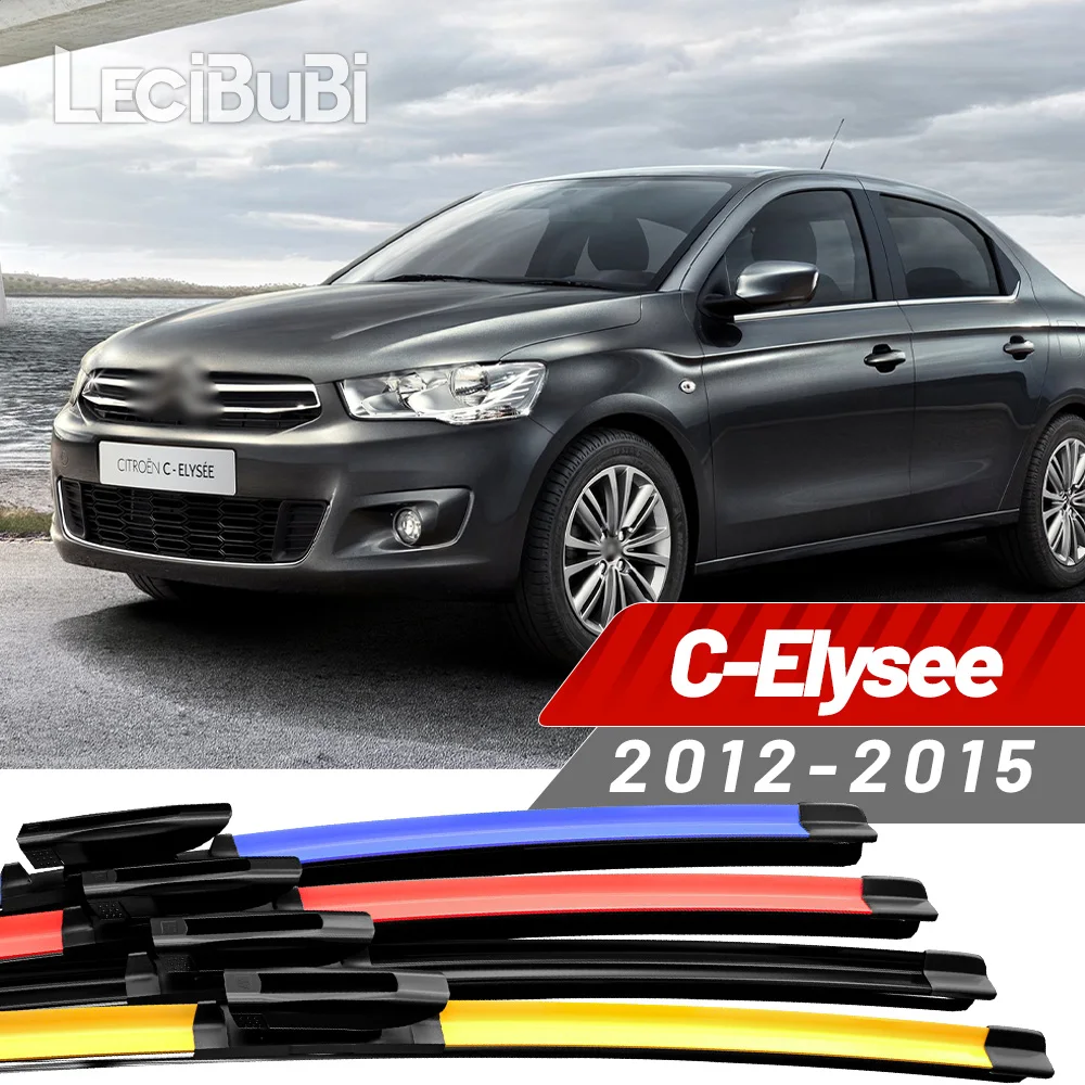 2pcs For Citroen C-Elysee 2012-2015 2013 2014 Front Windshield Wiper Blades Windscreen Wipers
2pcs For Citroen C-Elysee 2012-2015 2013 2014 Front Windshield Wiper Blades Windscreen Wipers