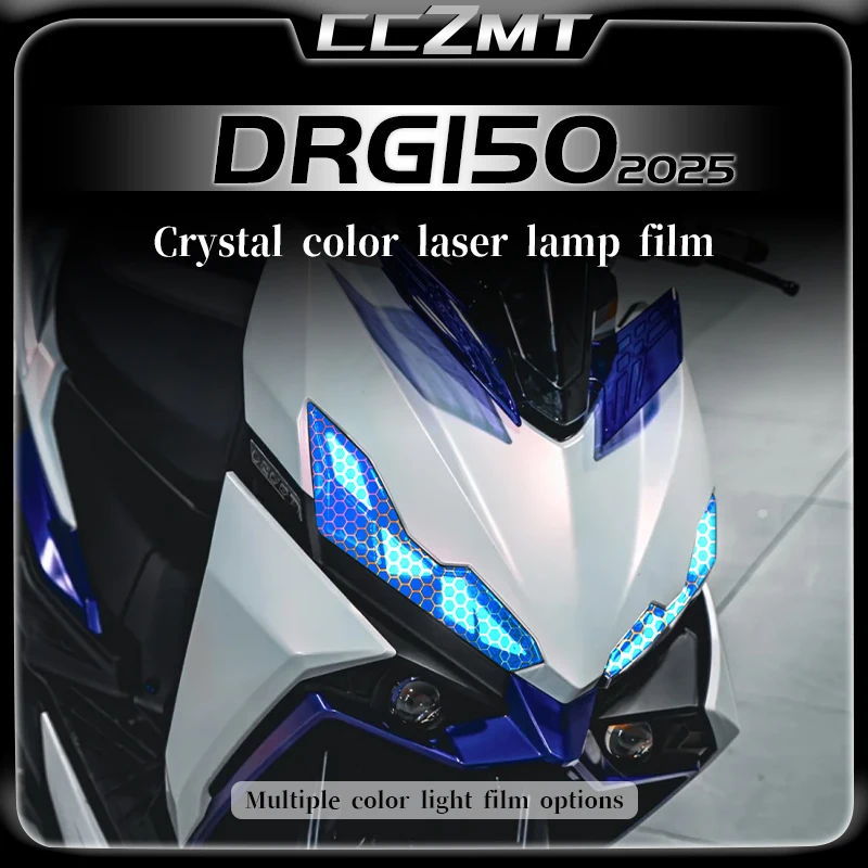 For Sym DRG150 DRG 150 2025 Honeycomb laser headlight film smoked black taillight sticker modification accessories
For Sym DRG150 DRG 150 2025 Honeycomb laser headlight film smoked black taillight sticker modification accessories