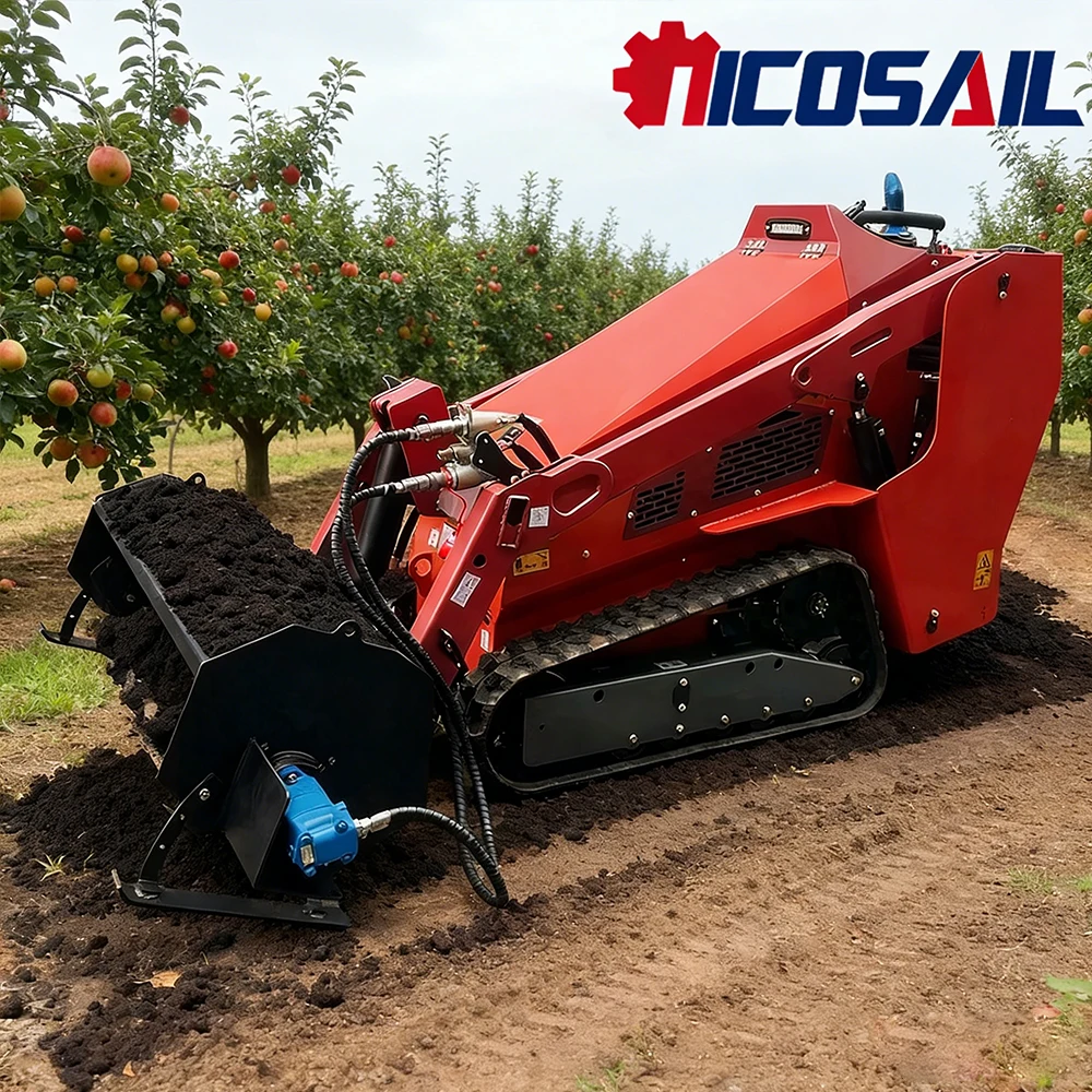 New best-selling mini skid steer loader EPA all terrain multifunctional track skid steer compact loader
New best-selling mini skid steer loader EPA all terrain multifunctional track skid steer compact loader