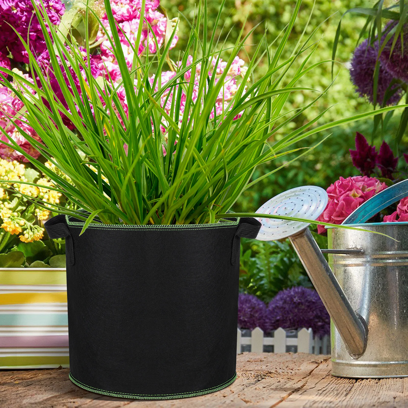 5Pcs Breathable Plant Nursery Bags Non-Woven Fabric Durable Flower Vegetable Growing Bags Garden Plant Nursery Bag
5Pcs Breathable Plant Nursery Bags Non-Woven Fabric Durable Flower Vegetable Growing Bags Garden Plant Nursery Bag