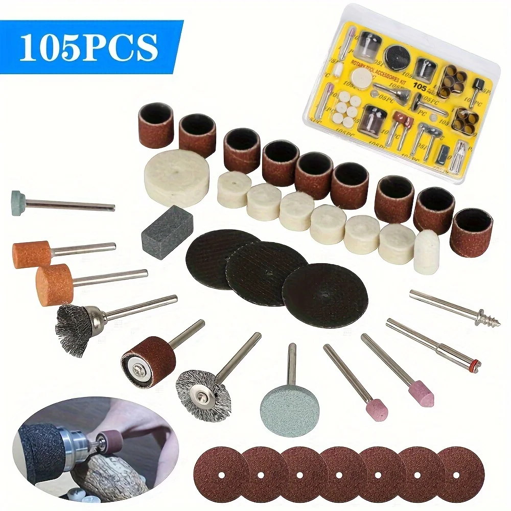 105pcs Boxed Diamond Polishing Head Grinding Wheel Polishing Head Electric Grinder Accessories Woodworking Jade Polishing Carvin
105pcs Boxed Diamond Polishing Head Grinding Wheel Polishing Head Electric Grinder Accessories Woodworking Jade Polishing Carvin