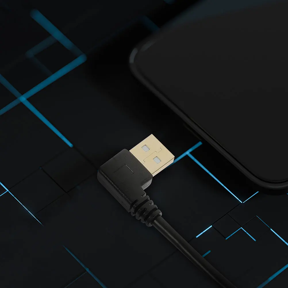 2pcs Micro Cable 90Degree Charging Cable GoldPlated RightAngle Charging DataTransfer Adapter 6Inch USBtoMicroUSB
2pcs Micro Cable 90Degree Charging Cable GoldPlated RightAngle Charging DataTransfer Adapter 6Inch USBtoMicroUSB