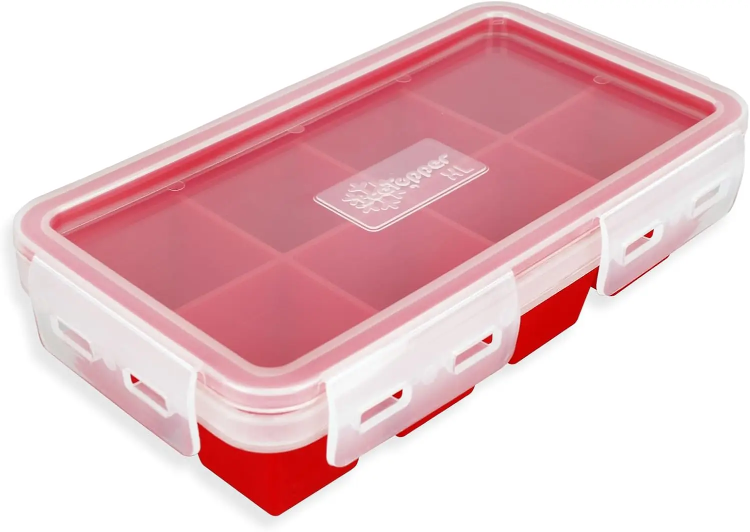 XL Ice Cube Tray with Lids, 14 Cubes, Stackable & Dishwasher Safe, BPA Free Silicone
XL Ice Cube Tray with Lids, 14 Cubes, Stackable & Dishwasher Safe, BPA Free Silicone