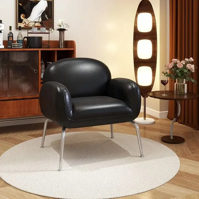 Single Sofa Chair Home Light Luxury Balcony Living Room Leisure Lazy Chairs Bedroom Makeup Stool
Single Sofa Chair Home Light Luxury Balcony Living Room Leisure Lazy Chairs Bedroom Makeup Stool