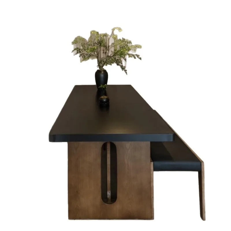 Italian rectangular medium and ancient style table luxury small apartment minimalist dining table
Italian rectangular medium and ancient style table luxury small apartment minimalist dining table