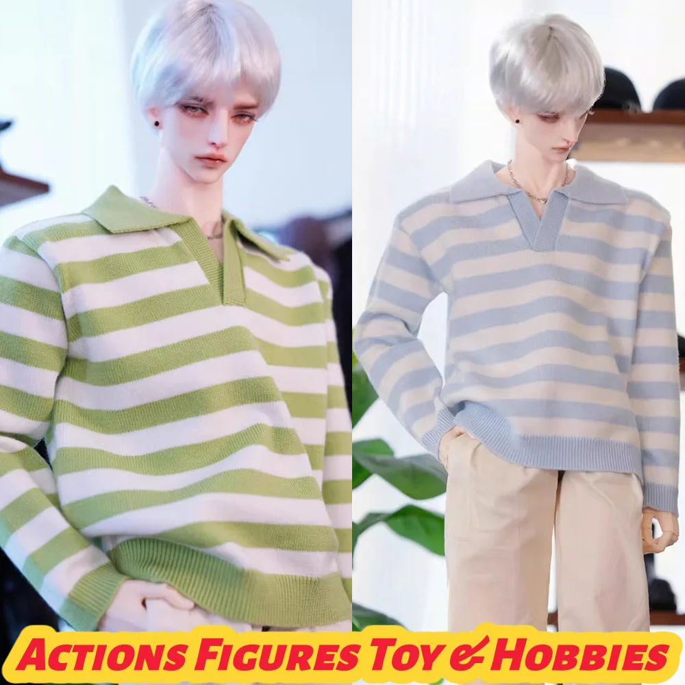 【Доставка за 60 дней】Полосатая вязаная рубашка-поло с длинными рукавами для кукол BJD, для моделей Normal/Strong Uncle
【Доставка за 60 дней】Полосатая вязаная рубашка-поло с длинными рукавами для кукол BJD, для моделей Normal/Strong Uncle