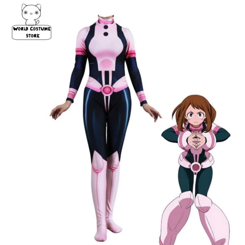 Anime My Hero Academia AsuiTsuyu Yaoyorozu Momo Battle Clothing OCHACO URARAKA anime event Cosplay Women One-piece suit Costume
Anime My Hero Academia AsuiTsuyu Yaoyorozu Momo Battle Clothing OCHACO URARAKA anime event Cosplay Women One-piece suit Costume