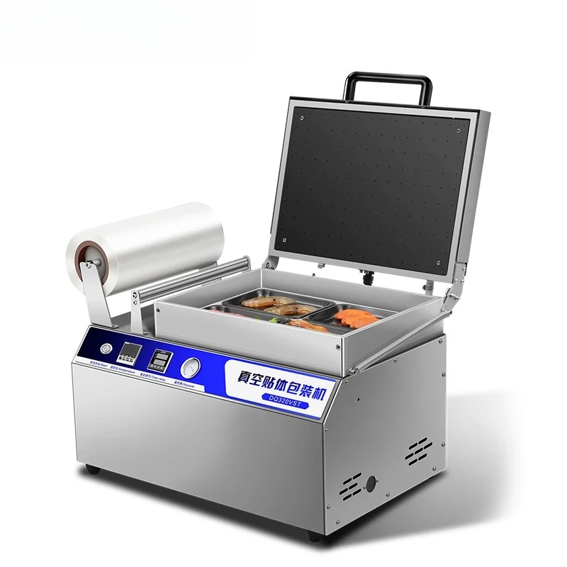 Heat Sealer Film Packing Machine air Vacuum Food Sealer for Food Package Food Tray Containers Vacuum Sealing Machine
Heat Sealer Film Packing Machine air Vacuum Food Sealer for Food Package Food Tray Containers Vacuum Sealing Machine