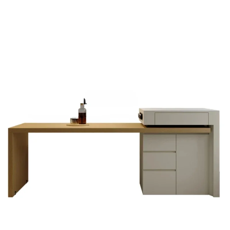 Log Style Kitchen Island Dining Table Integrated Retro Retractable Multi-Functional Solid Wood Dining Table Combination
Log Style Kitchen Island Dining Table Integrated Retro Retractable Multi-Functional Solid Wood Dining Table Combination