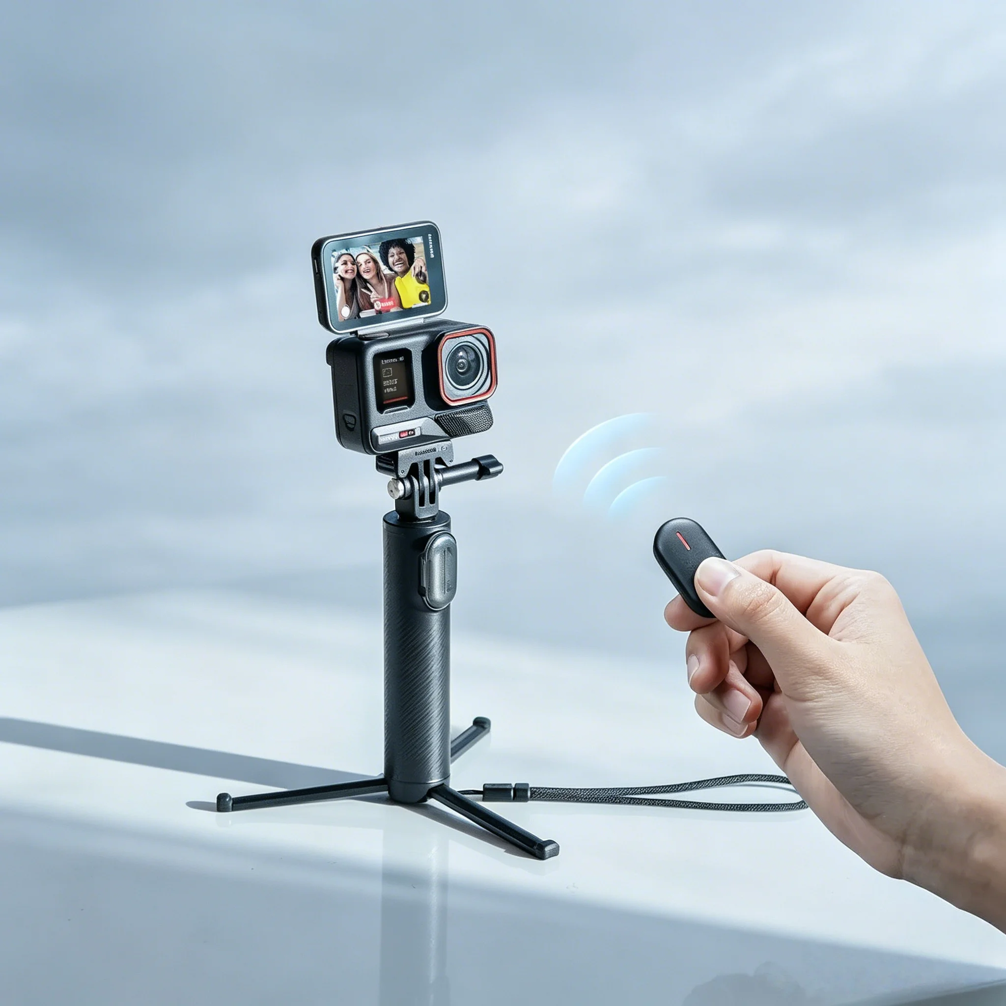 Versatile 2.0 Camera Tripod For Insta360, 2-in-1 Mini Selfie Stick with 1/4 Mount for X5 X4 GO 3S Ace Pro 2
Versatile 2.0 Camera Tripod For Insta360, 2-in-1 Mini Selfie Stick with 1/4 Mount for X5 X4 GO 3S Ace Pro 2