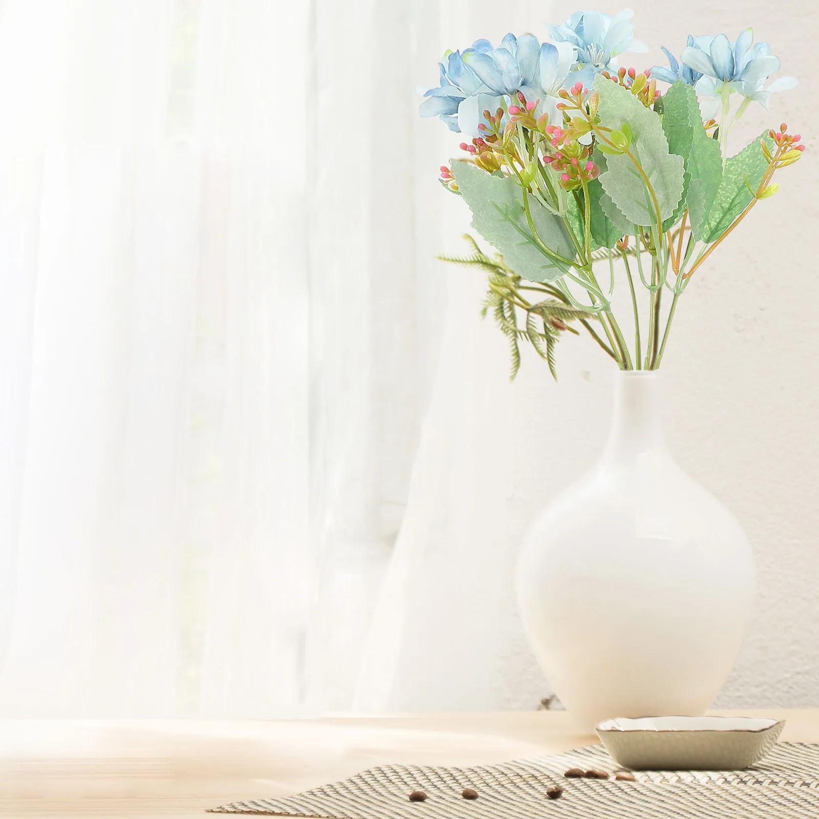 4pcs Artificial Flower Bouquet Simulation Hyacinth Fake Bouquet Decor For Wedding Home Living Room Decoration Plastic Flower
4pcs Artificial Flower Bouquet Simulation Hyacinth Fake Bouquet Decor For Wedding Home Living Room Decoration Plastic Flower