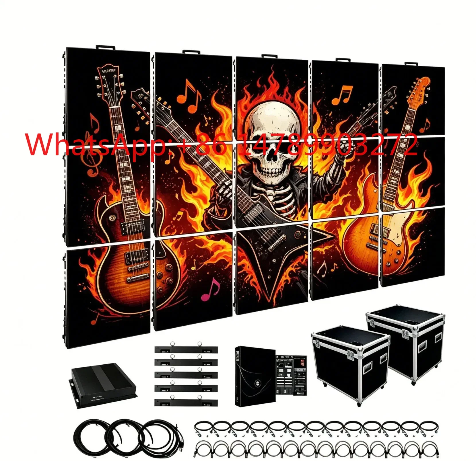 High Quality Chip LED Video Wall Consistent Color Easy Install Exhibition Rental Screen
High Quality Chip LED Video Wall Consistent Color Easy Install Exhibition Rental Screen