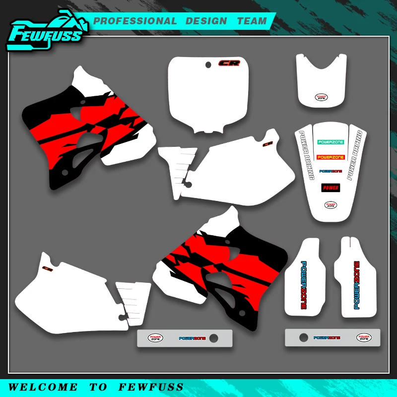 Fewfuss For HONDA CR250 CR 250 1995 1996 CR125 CR 125 1995 1996 1997 Graphics Decal Stickers Motorcycle Custom Number Name
Fewfuss For HONDA CR250 CR 250 1995 1996 CR125 CR 125 1995 1996 1997 Graphics Decal Stickers Motorcycle Custom Number Name