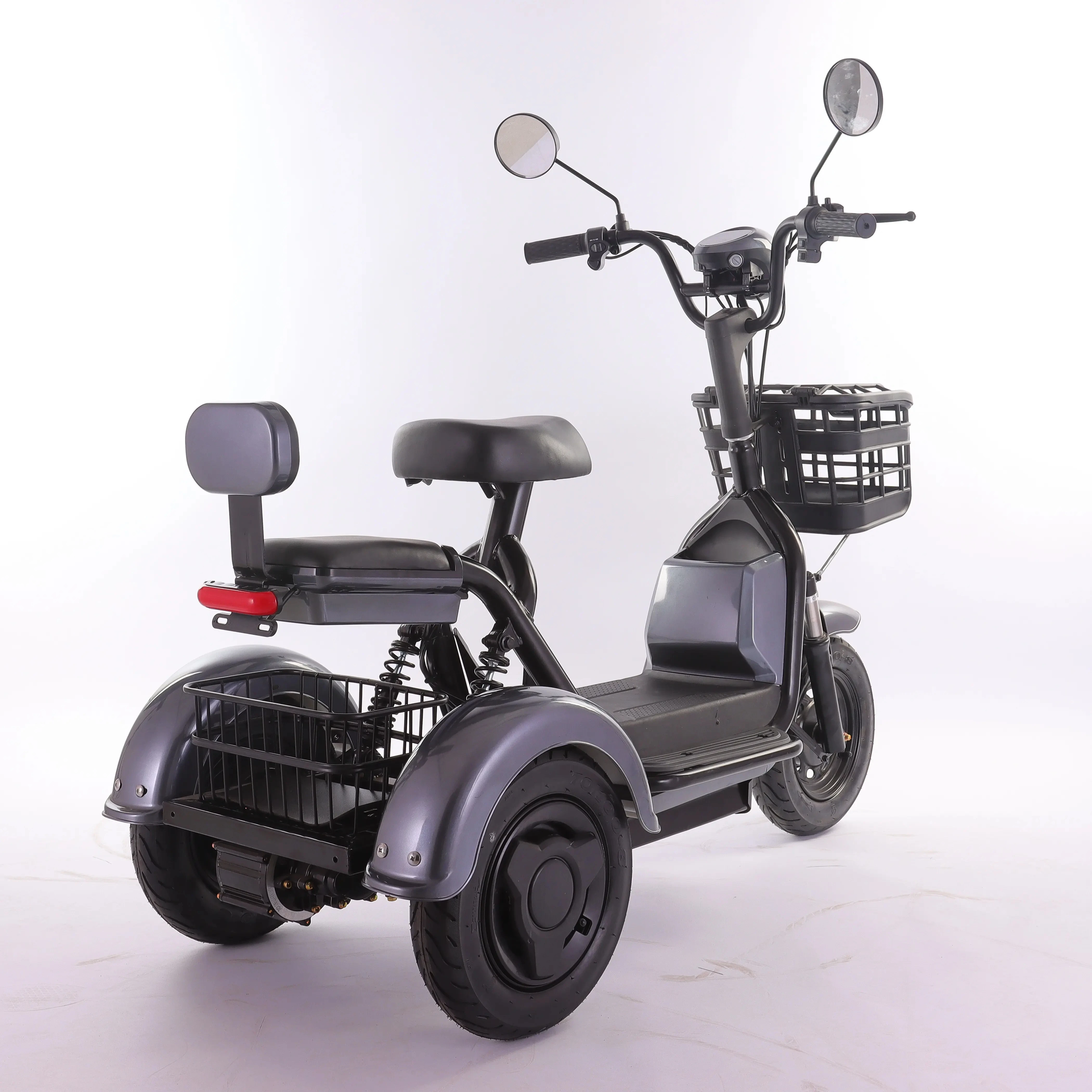 Hot Sale 3 Wheel Electric Tricycle for Adults 500W 48V CE Certified 3 Seater Open Body Electric Scooter for Daily Commute
Hot Sale 3 Wheel Electric Tricycle for Adults 500W 48V CE Certified 3 Seater Open Body Electric Scooter for Daily Commute