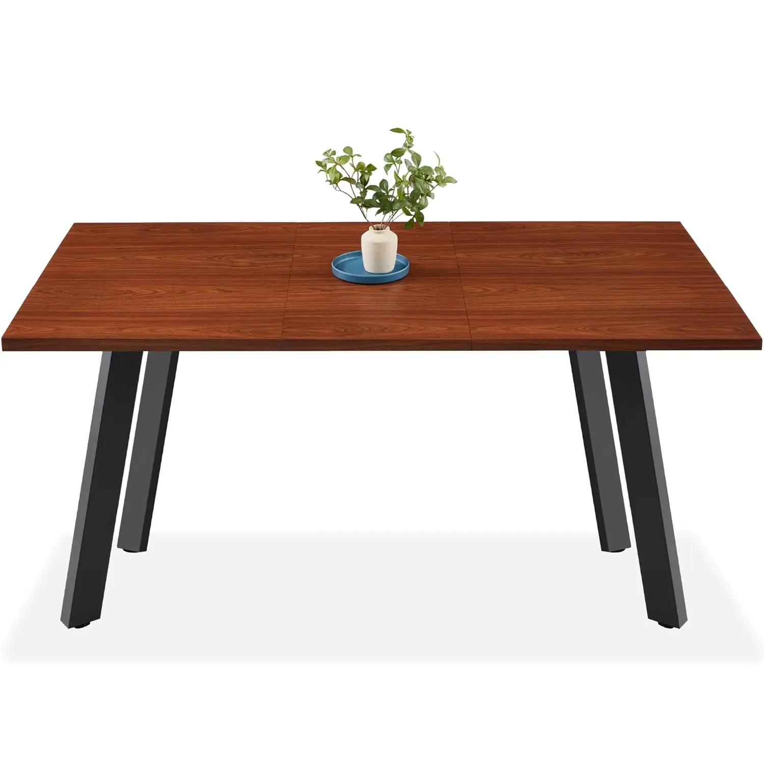 Extendable Dining Table 47-63in Modern Expandable Kitchen w/ Leaf Extension, 2 Locks, 132lb Capacity, Seats 6, Brown, Customized
Extendable Dining Table 47-63in Modern Expandable Kitchen w/ Leaf Extension, 2 Locks, 132lb Capacity, Seats 6, Brown, Customized