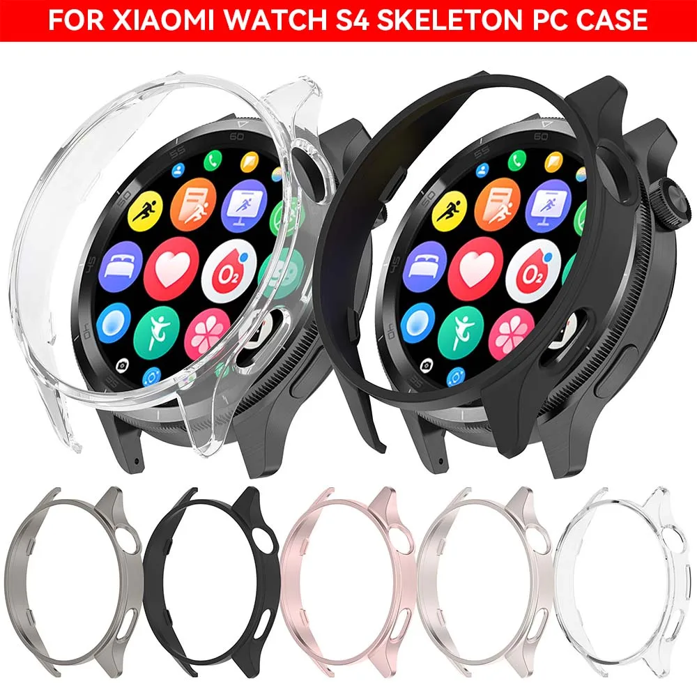 Полый чехол для ПК для Xiaomi Watch S4, защитная крышка с ремешком для часов Samrt, бампер для Xiaomi Watch S4, защитные чехлы
Полый чехол для ПК для Xiaomi Watch S4, защитная крышка с ремешком для часов Samrt, бампер для Xiaomi Watch S4, защитные чехлы