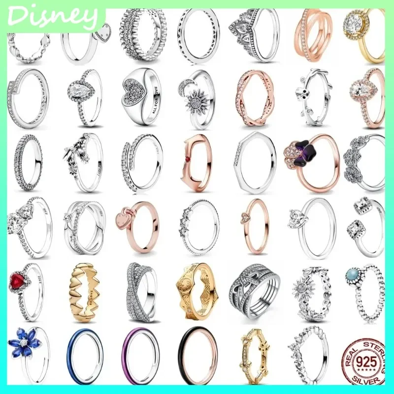 Новые штабелируемые кольца из стерлингового серебра 925 пробы 2025 года — дизайн «Бесконечное сердце, луна и цветок ромашки» для женщин 
Новые штабелируемые кольца из стерлингового серебра 925 пробы 2025 года — дизайн «Бесконечное сердце, луна и цветок ромашки» для женщин