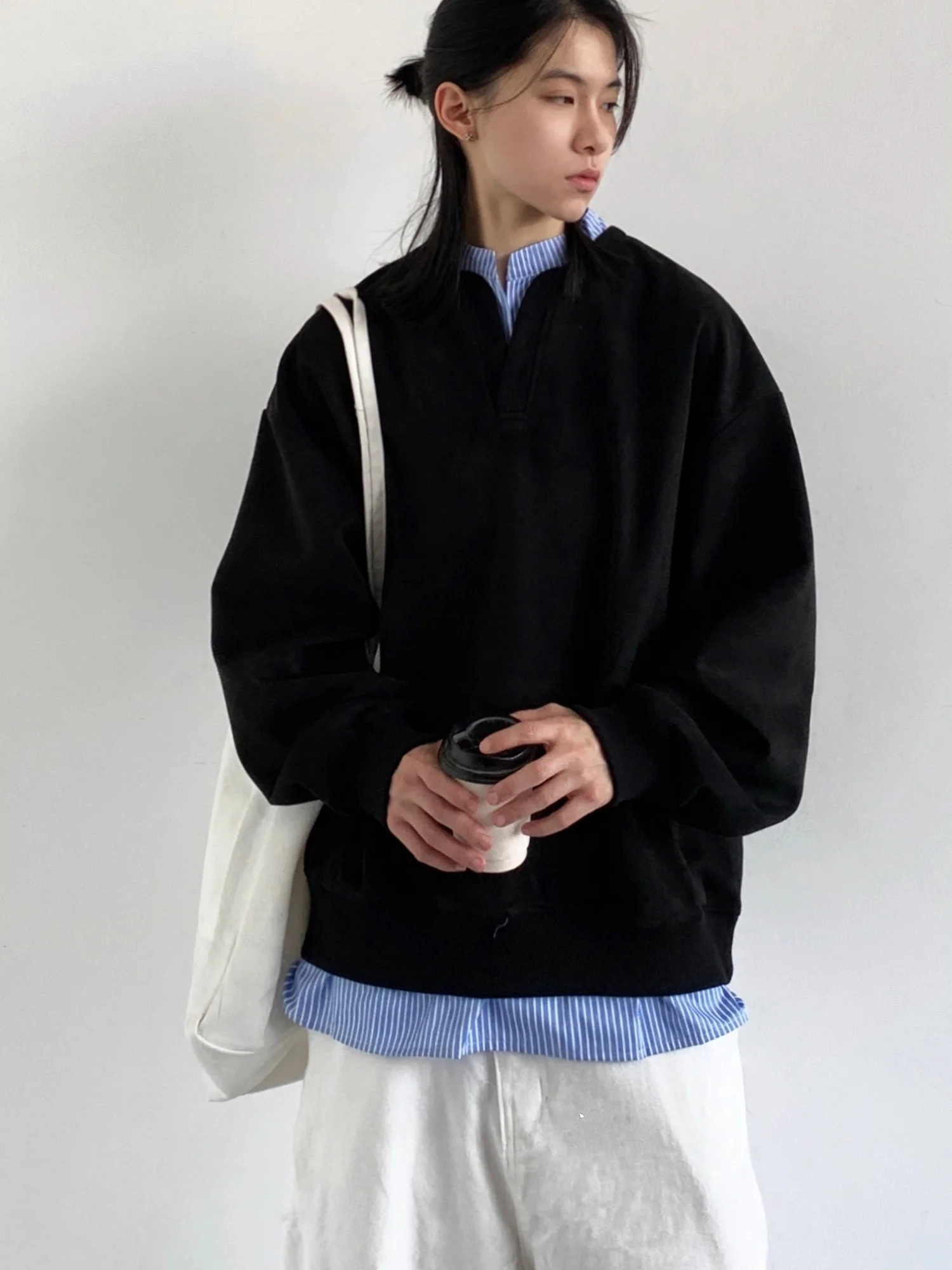 Ретро-худи в японском стиле BF, с эффектом двухслойности, в полоску, в стиле пэчворк, для студентов, простое, универсальное, модное, с капюшоном, свитшот
Ретро-худи в японском стиле BF, с эффектом двухслойности, в полоску, в стиле пэчворк, для студентов, простое, универсальное, модное, с капюшоном, свитшот