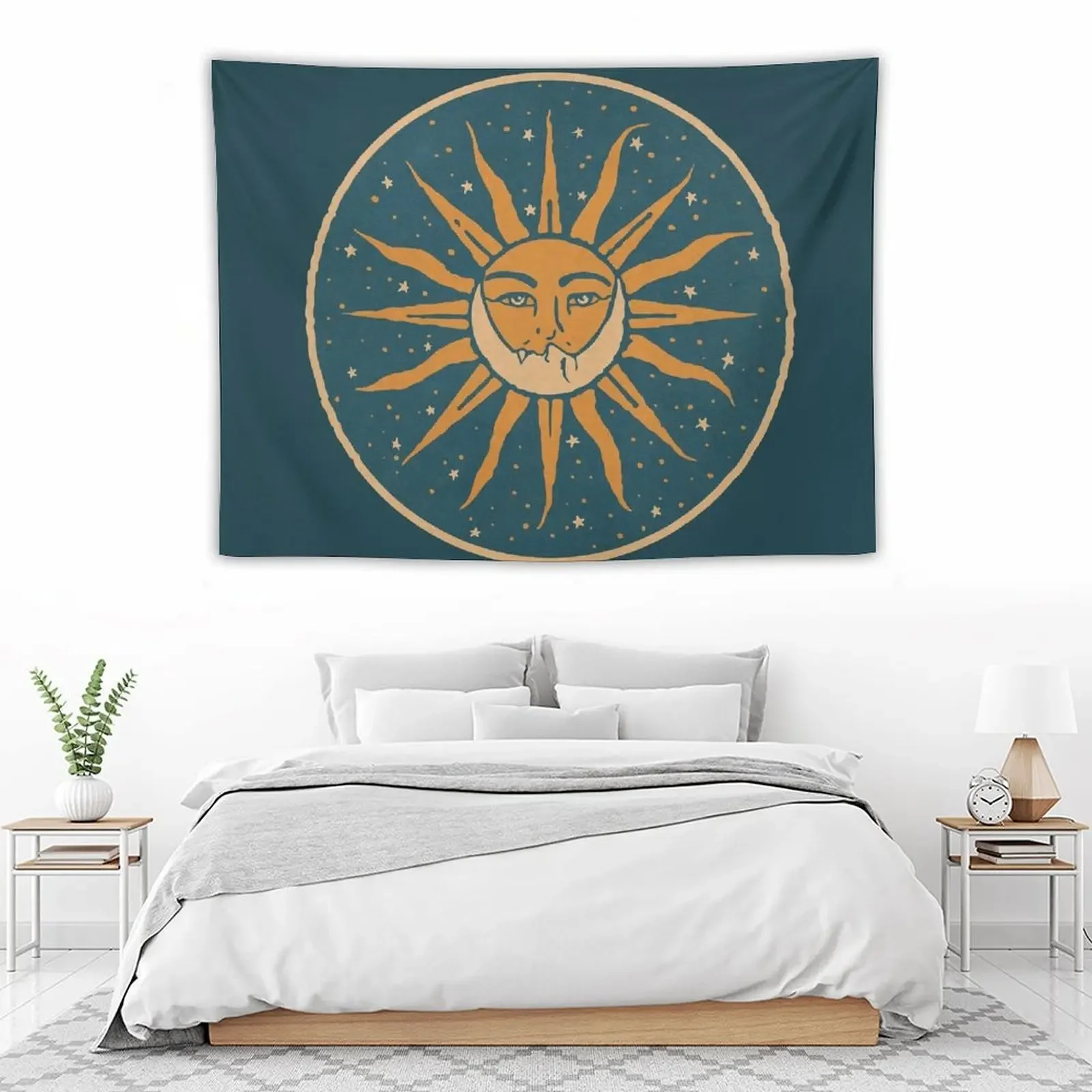 Sun and Moon Vintage Tapestry Room Design Hanging Wall Decoration Pictures Room Wall Decorative Wall Mural Tapestry
Sun and Moon Vintage Tapestry Room Design Hanging Wall Decoration Pictures Room Wall Decorative Wall Mural Tapestry