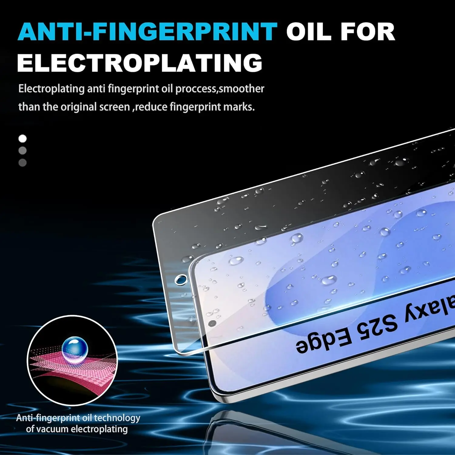 For Samsung Galaxy S25 Edge 5G 9H Screen Protector Film - HD Clear Anti-Reflective Shock Resistant Privacy Filter
For Samsung Galaxy S25 Edge 5G 9H Screen Protector Film - HD Clear Anti-Reflective Shock Resistant Privacy Filter