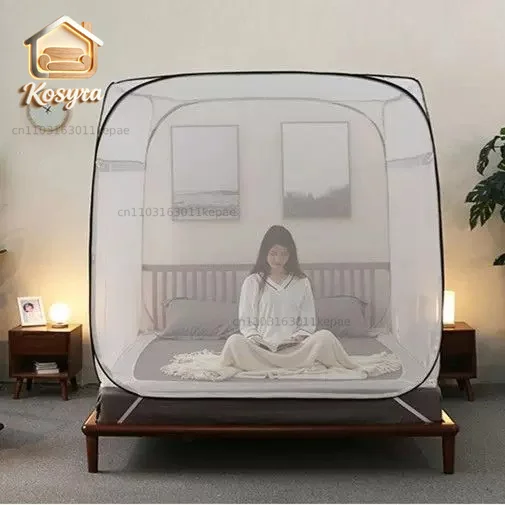 Installation-free 120/135 Yurt Mosquito Net 150/180 Double Household 200/240 Enlarged Encryption
Installation-free 120/135 Yurt Mosquito Net 150/180 Double Household 200/240 Enlarged Encryption